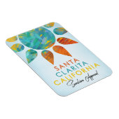 Santa Clarita California Sunshine Travel Magneet (Rechterzijde)