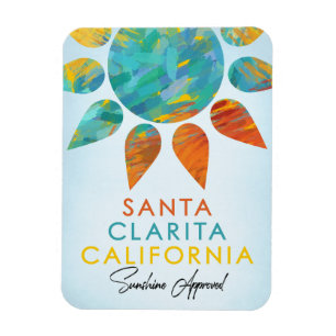 Santa Clarita California Sunshine Travel Magneet