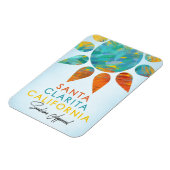 Santa Clarita California Sunshine Travel Magneet (Linkerzijde)