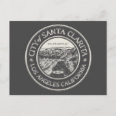 SANTA CLARITA CALIFORNIË BRIEFKAART (Voorkant)