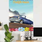 Santa Clarita, Californië-reisposter Poster (Thuiskantoor)