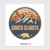 Santa Clarita, Californië Sticker (Vel)