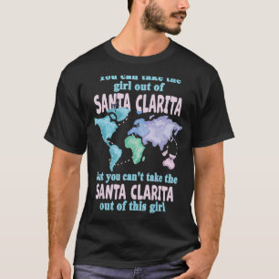 Santa Clarita Girl - meisje uit Santa Clarita Cali T-shirt
