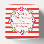 Santa Classic geschenkdoos - SRF Bedankdoosjes (Bovenkant)