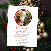 Santa Clasu Holiday Open House Kaart