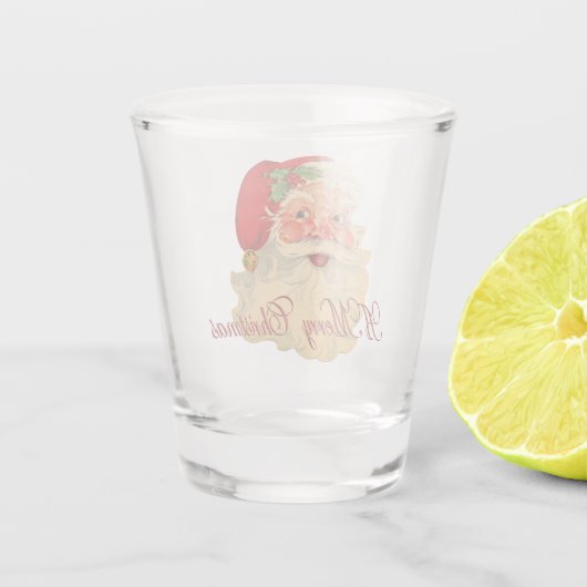 Santa Claus 1 Shot Glas (Achterkant)