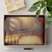 Santa Claus 4 Tissuepapier (Geschenk)