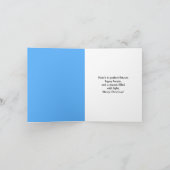 Santa Claus aan het spelen Disc Golf Kaart (Binnen)