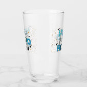 Santa Claus aanpassen Glas (Links)