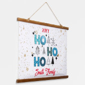 Santa Claus aanpassen Hangend Wandkleed (Gebogen)