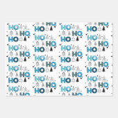 Santa Claus aanpassen Inpakpapier Vel (Voorkant 3)