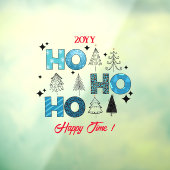 Santa Claus aanpassen Raamsticker (Vel 3)