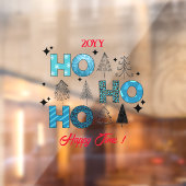 Santa Claus aanpassen Raamsticker (Vel 2)