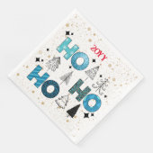 Santa Claus aanpassen Servet (Hoek)