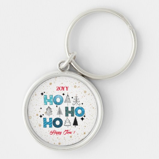 Santa Claus aanpassen Sleutelhanger (Voorkant)