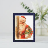  Santa Claus Afbeelding Briefkaart (Staand voorkant)