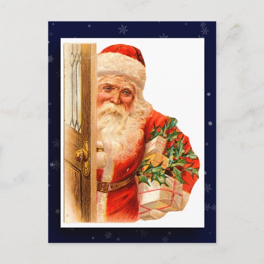  Santa Claus Afbeelding Briefkaart (Voorkant)