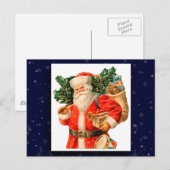  Santa Claus Afbeelding Briefkaart (Voorkant / Achterkant)
