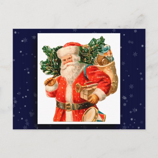  Santa Claus Afbeelding Briefkaart (Voorkant)