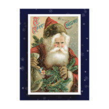Santa Claus Afbeelding Briefkaart