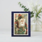 Santa Claus Afbeelding Briefkaart (Staand voorkant)