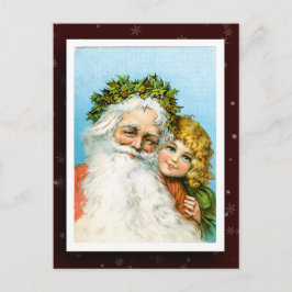 Santa Claus Afbeelding Briefkaart
