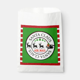 Santa Claus Air Mail Bedankzakje