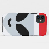 santa claus alien emoji Case-Mate iPhone case (Achterkant (horizontaal))