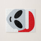 santa claus alien emoji legpuzzel (Horizontaal)