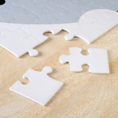 santa claus alien emoji legpuzzel (Zijkant)