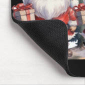 Santa Claus And Christmas Tree T Shirt Muismat (Hoek)