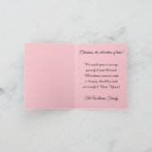 Santa Claus and Mrs. Claus celebrate X-Mas, fun  Feestdagen Kaart (Binnen)