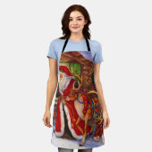 Santa claus and rudolph schort (Gedragen)