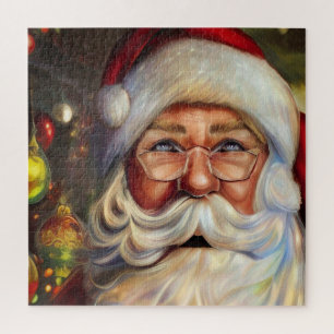 SANTA CLAUS ART PUZZEL