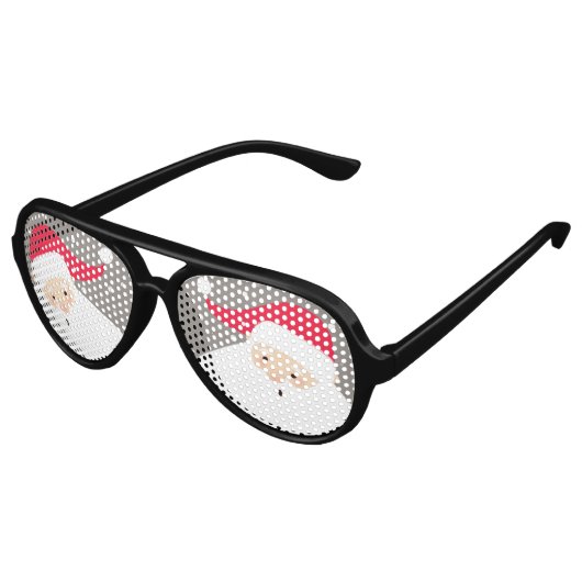 Santa Claus Aviator Zonnebril (Gekanteld)