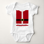 Santa Claus Baby Bodysuit<br><div class="desc">Merry Christmas Funny Santa Claus Baby Bodysuits of Baby T-shirts - Cadeaus voor iedereen - - of Kies / Voeg je unieke tekst / naam / kleur toe - Maak je speciale cadeau - Formaat wijzigen en verplaatsen of verwijderen en elementen / tekst toevoegen met ! Ontwerp van MIGNED. Bekijk...</div>