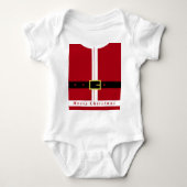 Santa Claus Baby Bodysuit (Voorkant)