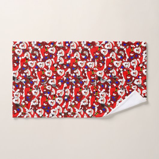 Santa Claus Bad Handdoek (Handdoek)