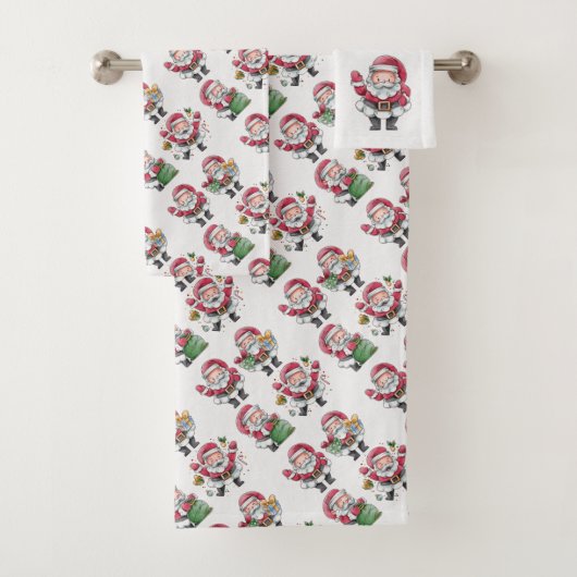 Santa Claus Bad Handdoek (Insitu)