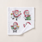 Santa Claus Bad Handdoek (Wasdoekje)