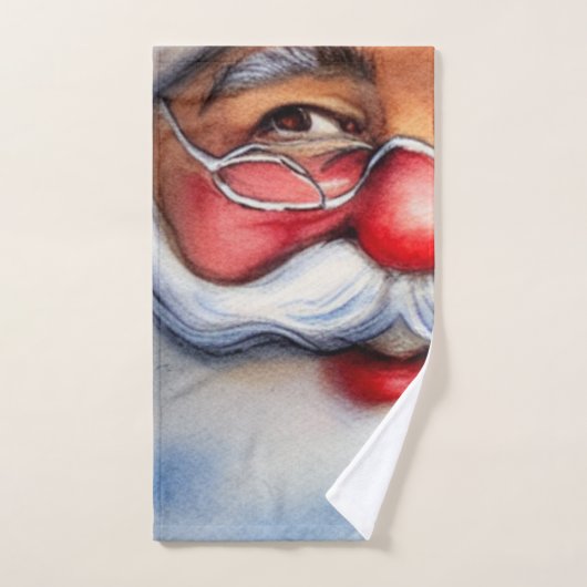 Santa Claus Bad Handdoek (Handdoek)