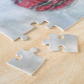 Santa Claus Bag in sneeuw Legpuzzel (Zijkant)