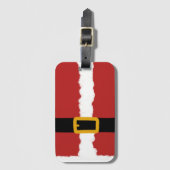 Santa Claus Bagagelabel (Voorkant (verticaal))