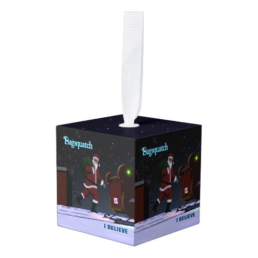 Santa Claus - Bagsquatch Decoratie (Voorkant hoekig)