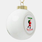 Santa Claus - Bagsquatch Keramische Bal Ornament (Links)