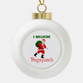 Santa Claus - Bagsquatch Keramische Bal Ornament (Voorkant)