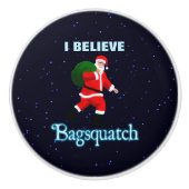 Santa Claus - Bagsquatch Keramische Knop (Voorkant)