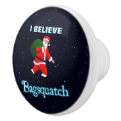 Santa Claus - Bagsquatch Keramische Knop (Rechts)