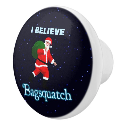 Santa Claus - Bagsquatch Keramische Knop (Rechts)