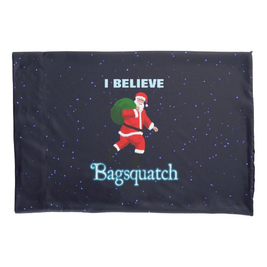 Santa Claus - Bagsquatch Kussensloop (Voorkant)